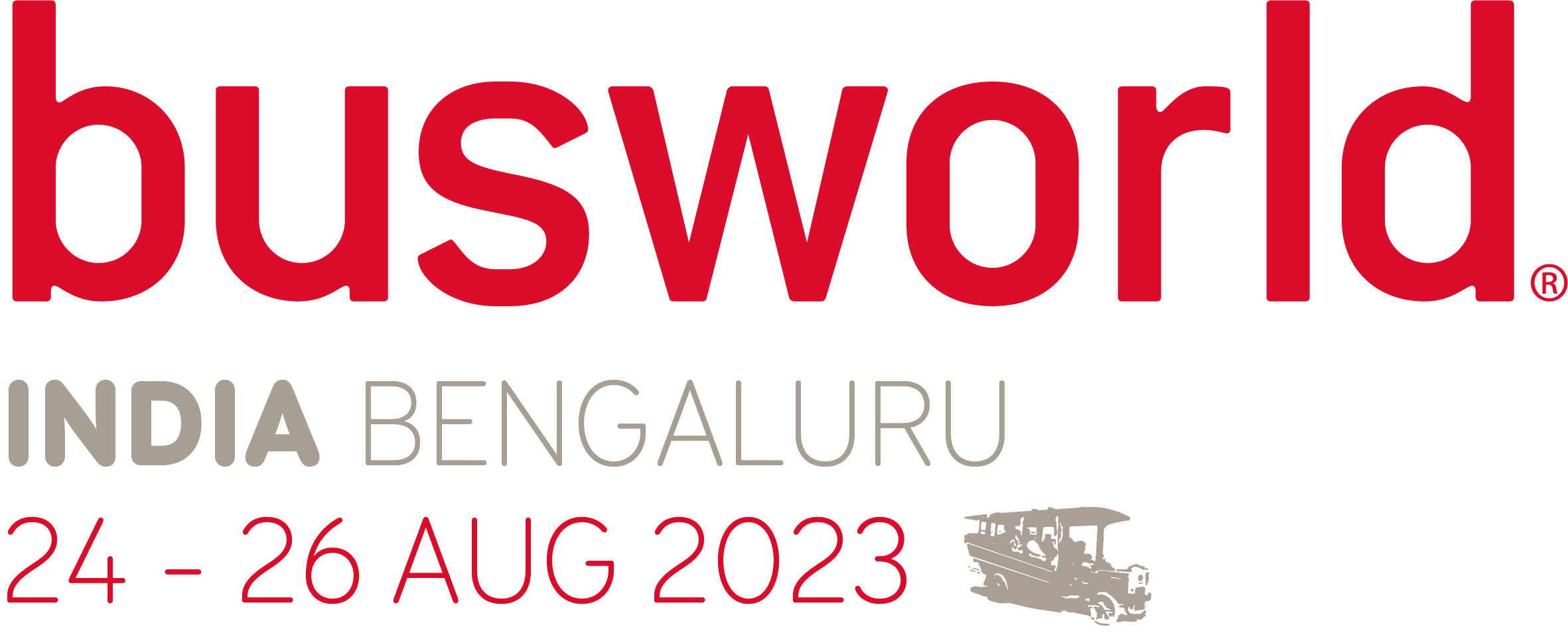Busworld India 2023 logo